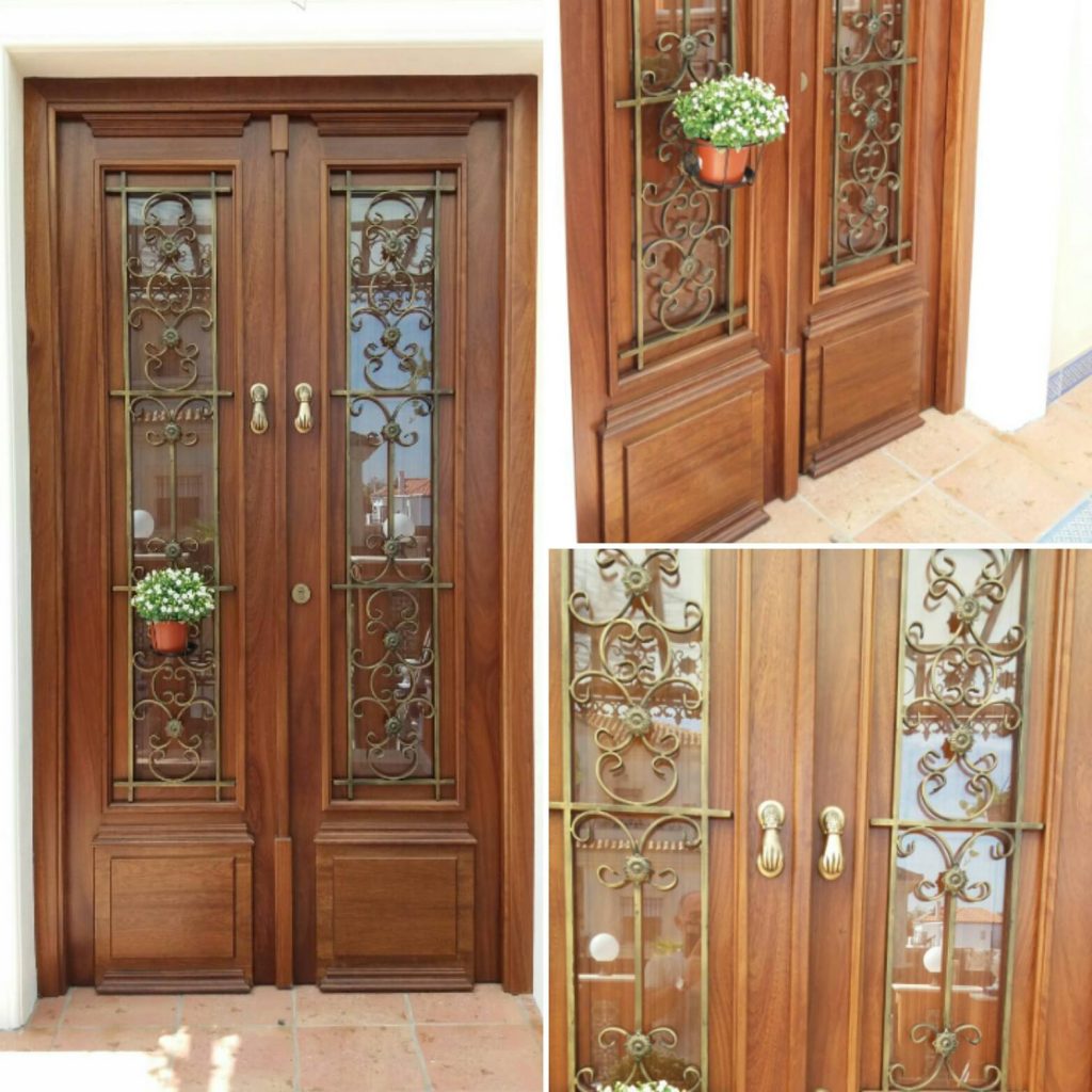 Puerta exterior a medida de Muebles Andévalo