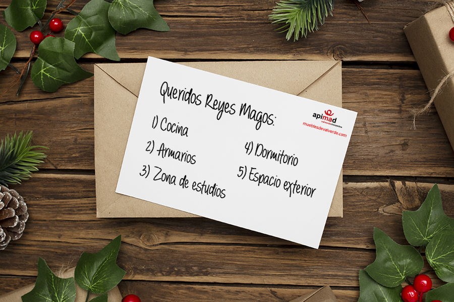 Carta a los Reyes Magos: Quiero cambiar los muebles de casa