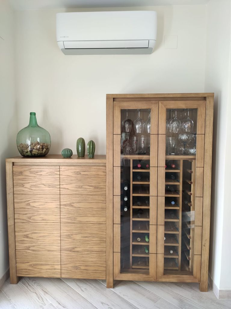 Mueble bodega para tenerlo todo recogido